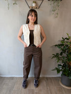 Gilet ricamato SUSY MIX