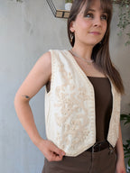 Gilet ricamato SUSY MIX