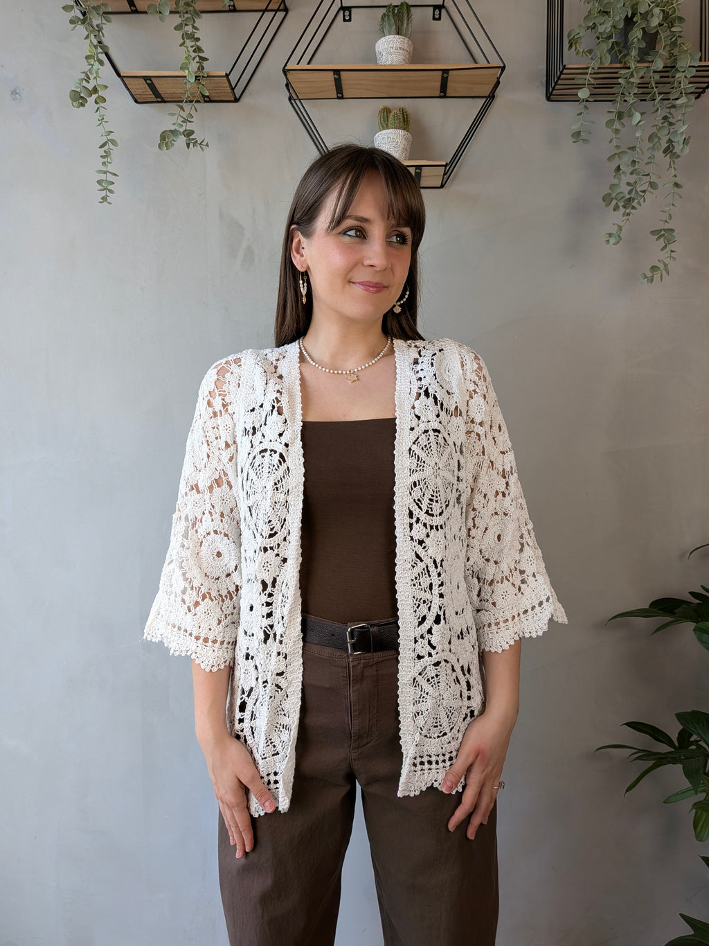 Cardigan crochet SUSY MIX