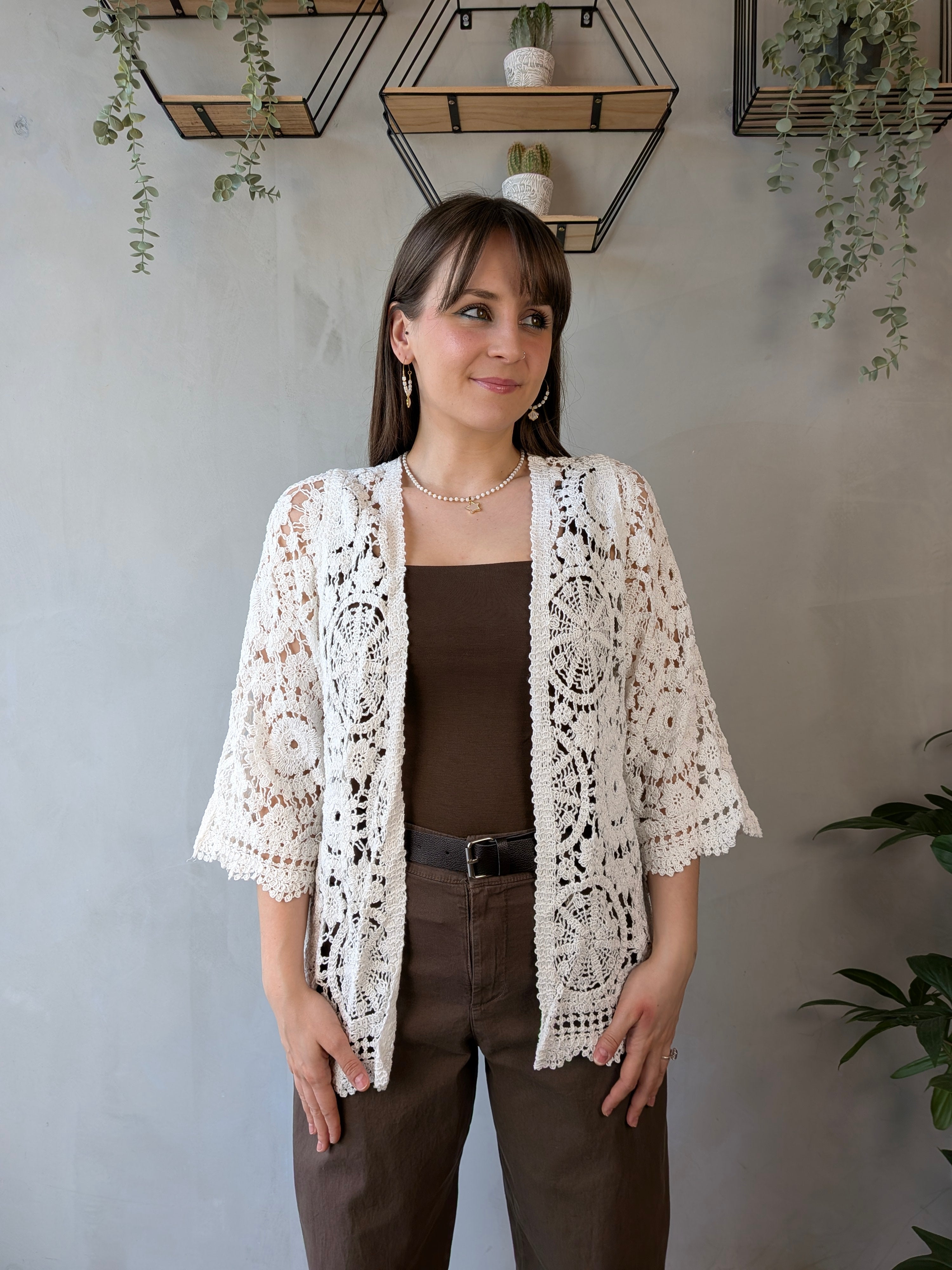 Cardigan crochet SUSY MIX
