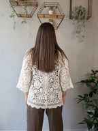 Cardigan crochet SUSY MIX