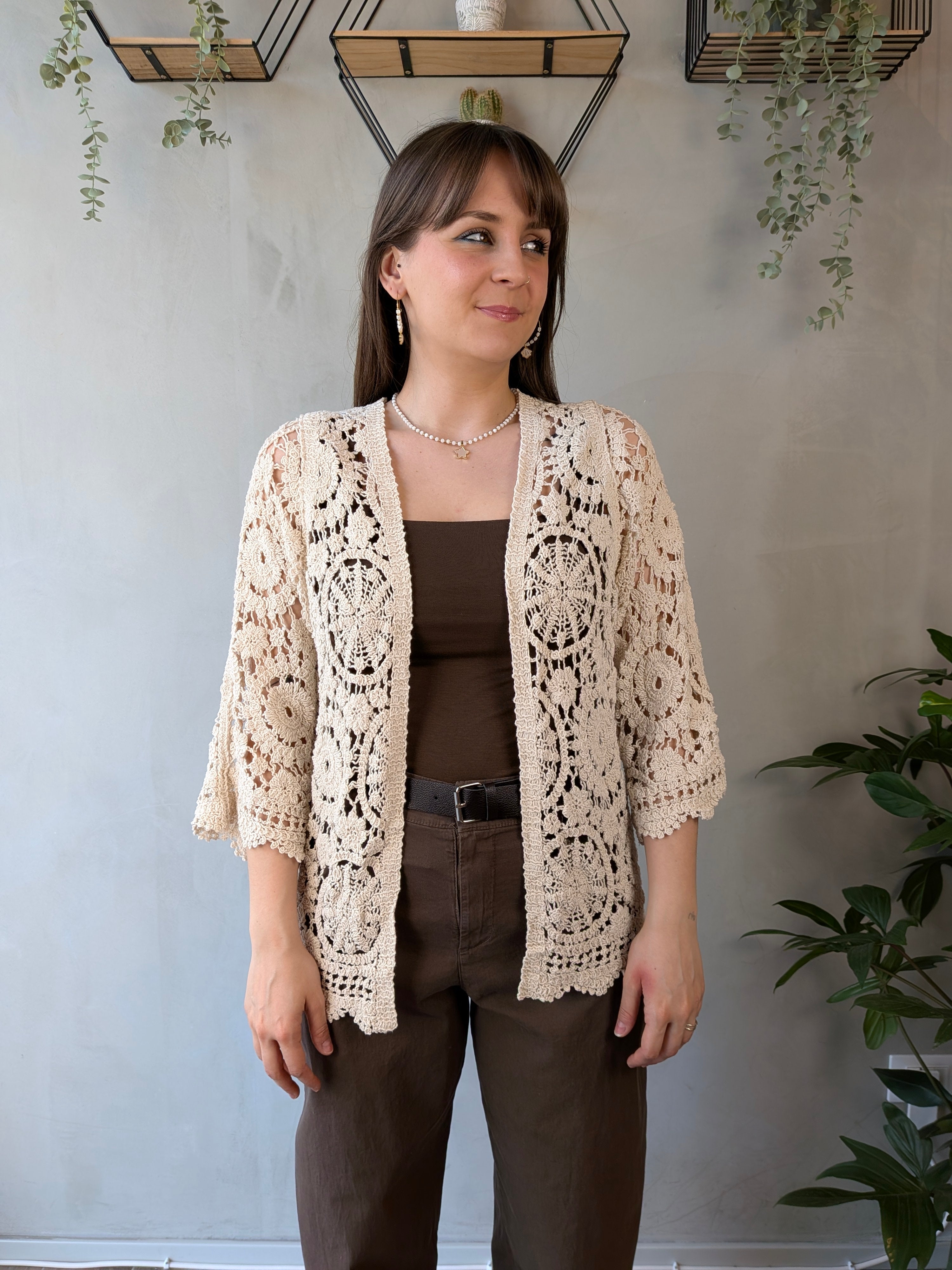 Cardigan crochet SUSY MIX