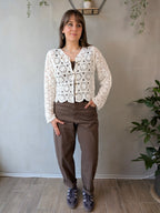 Cardigan corto ricamato SUSY MIX