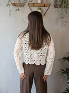 Cardigan corto ricamato SUSY MIX