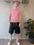 Maglia mezza manica operata PHILO TINTO