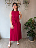 Abito satin fiocco CORAMIS