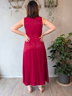 Abito satin fiocco CORAMIS