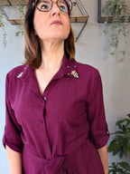 Abito chemisier prezioso gemme LISA KOTT