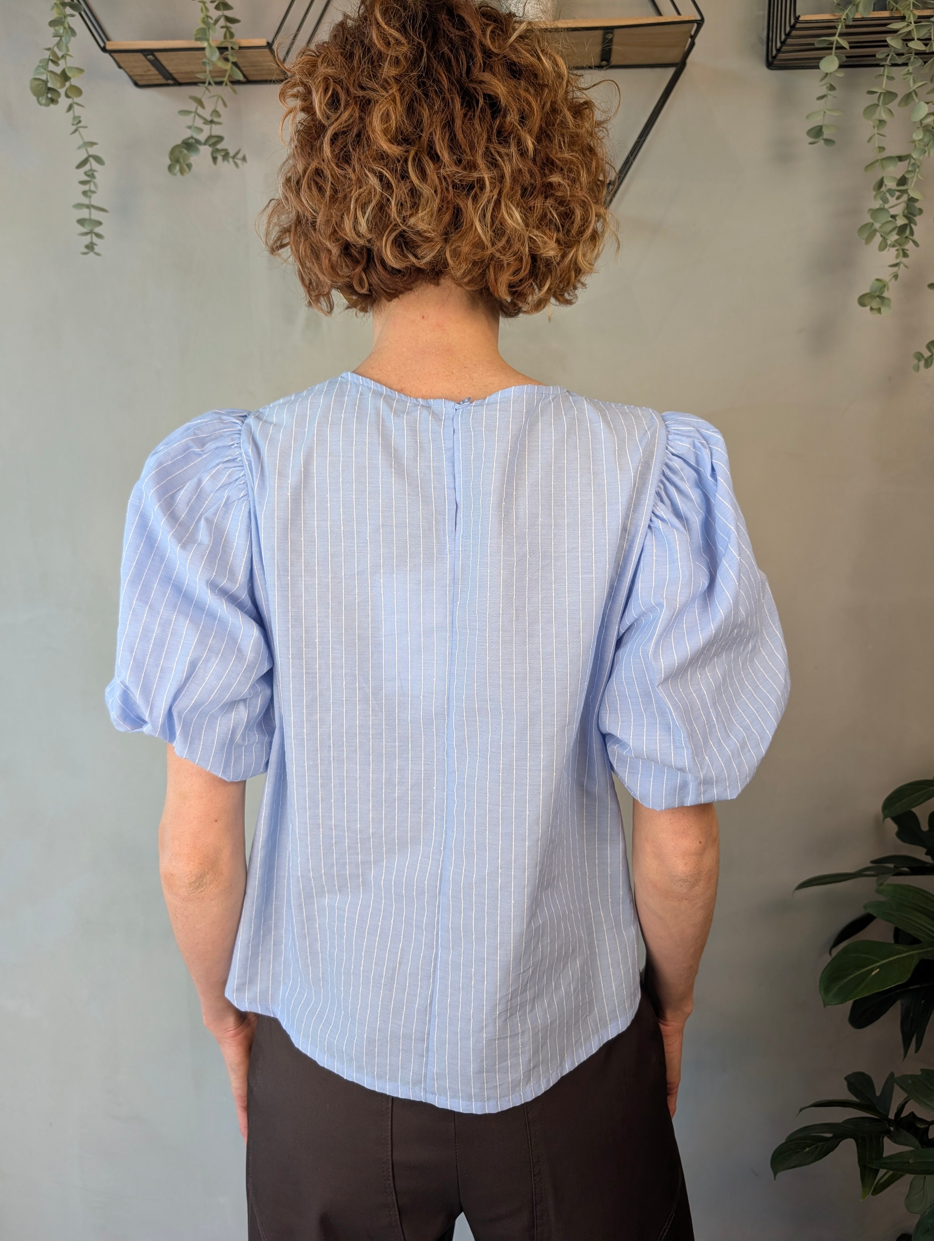 Blusa maniche a palloncino CHEITT
