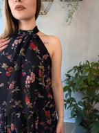 Abito balze fiori SUSY MIX