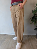 Pantalone ovetto tela tasconi SUSY MIX