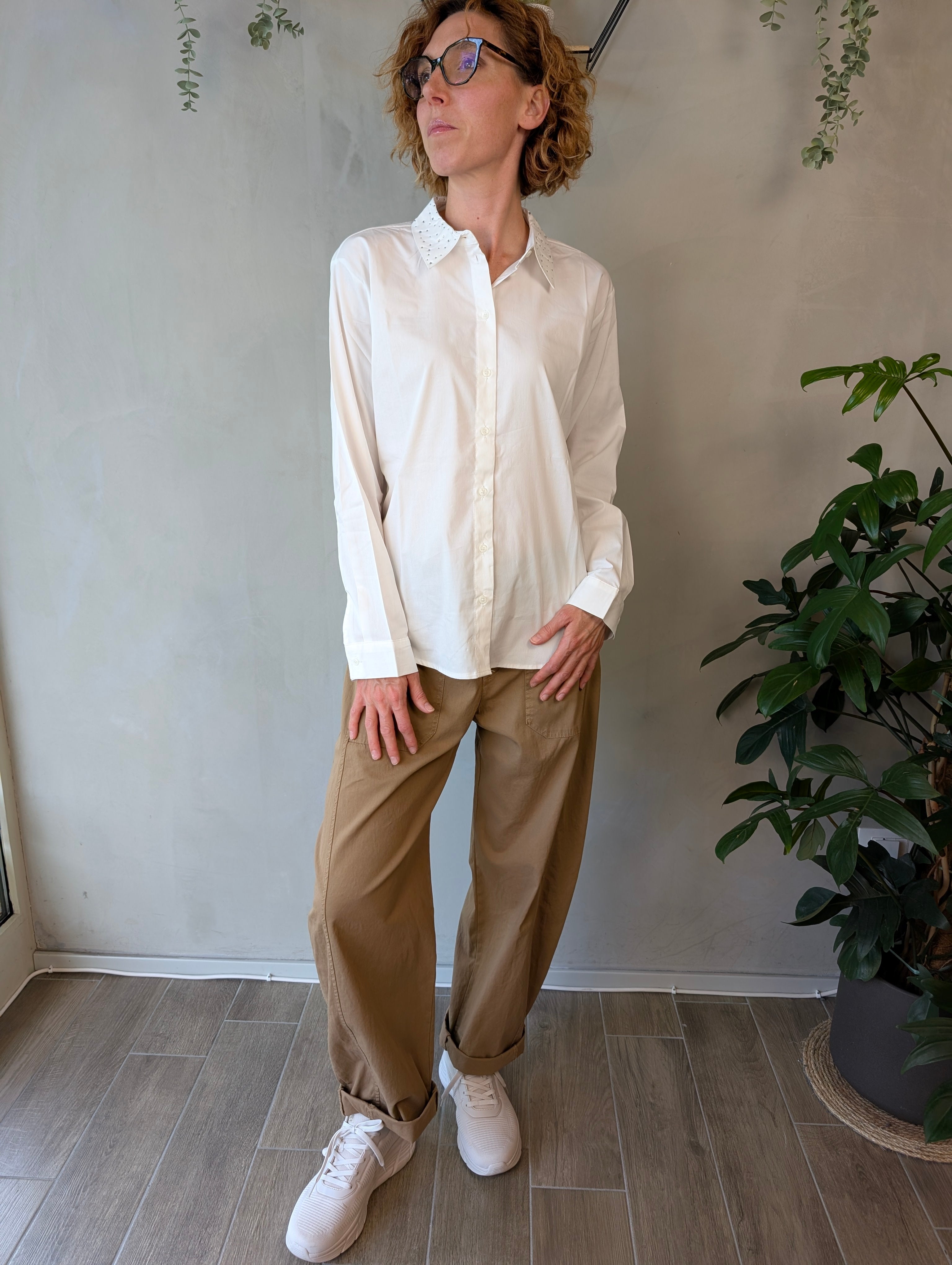 Camicia scollo paliettes VEROMODA