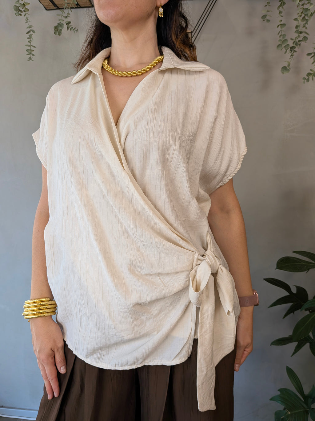 Blusa incrocio fiocco SUSY STAR