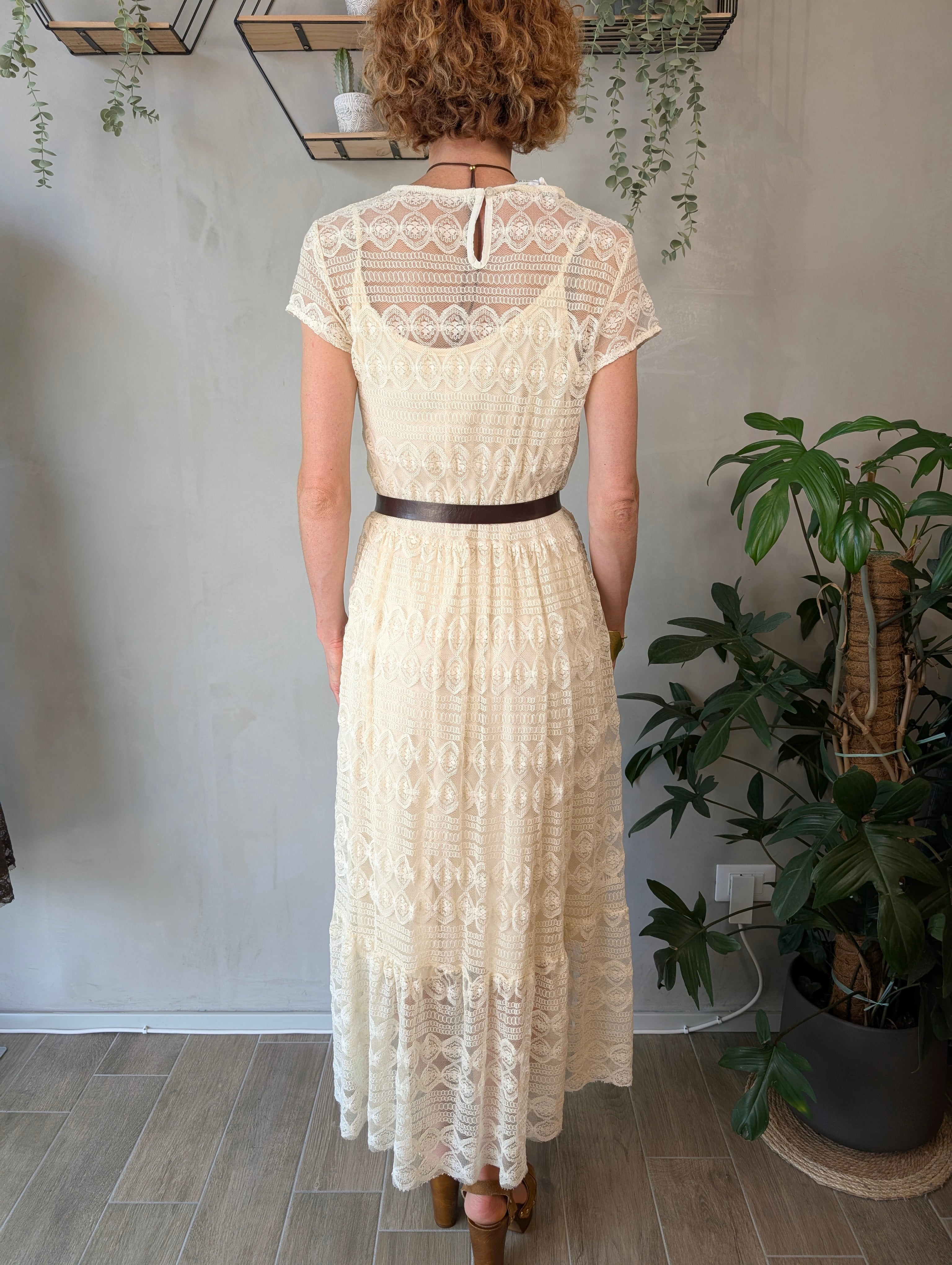 Abito pizzo lungo SUSY MIX