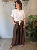 Camicia annodata ricami SUSY MIX