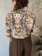 Camicia fiocco stampata SUSY MIX