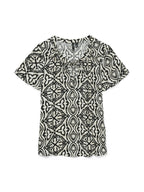Casacca stampata scollo v geometrica VEROMODA CURVY