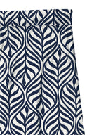 Pantalone stampato foglie elastico VEROMODA