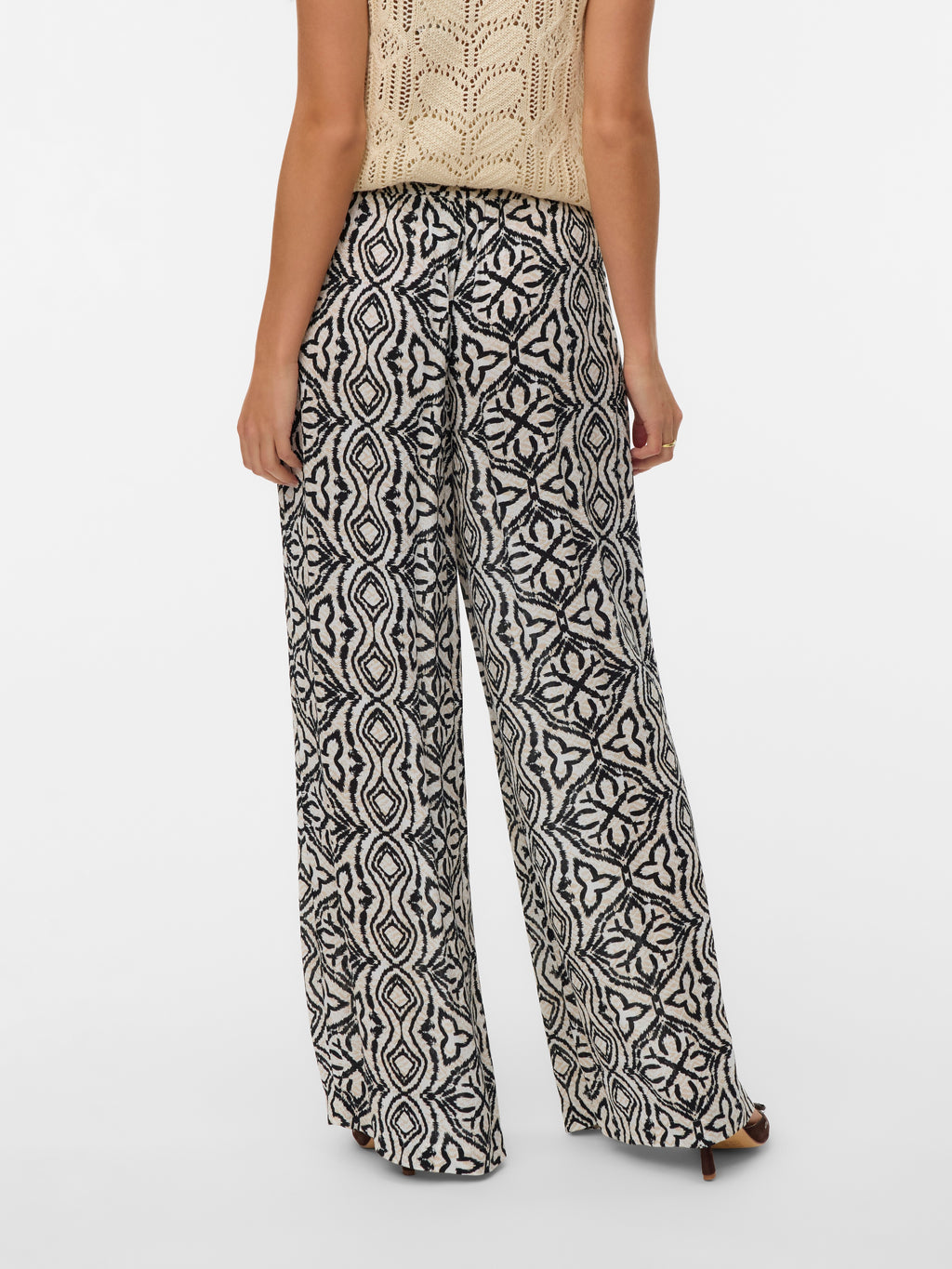 Pantalone geometrico elastico vita VEROMODA