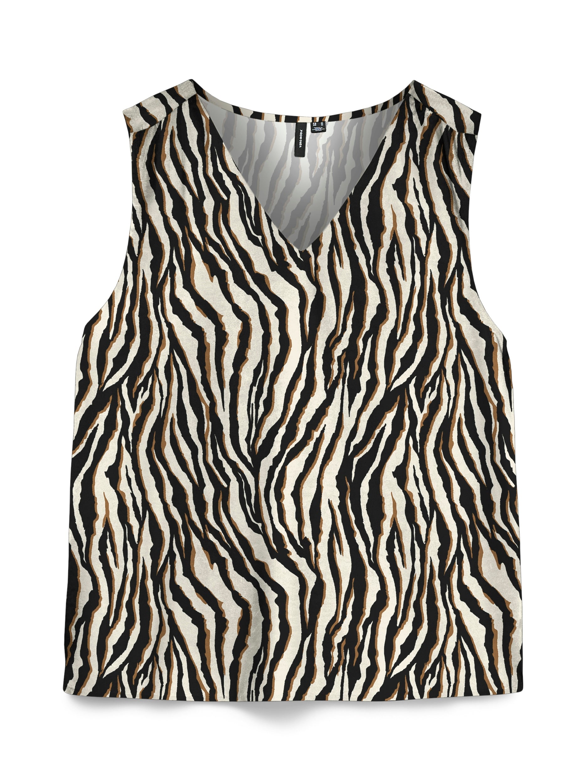 Top scollo v zebrato VEROMODA